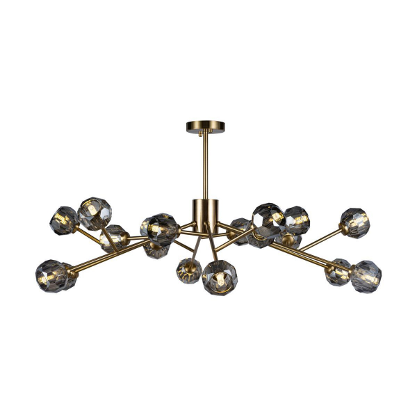 10021/18 Люстра на штанге LOFT IT Orion Smoky, изображение 3