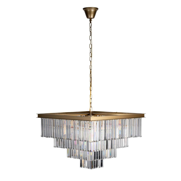 10019/600S Подвесная люстра LOFT IT Prism Clear, изображение 3