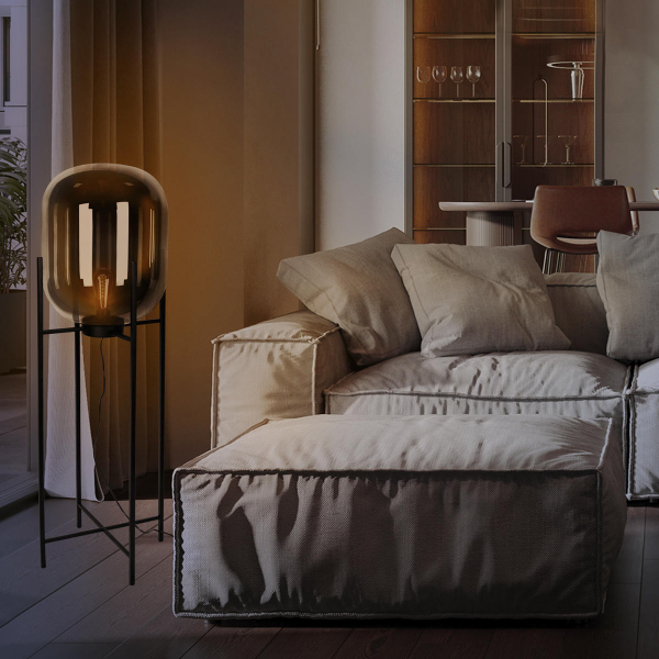 10195F/1600 Smoke Торшер LOFT IT Oda, изображение 5