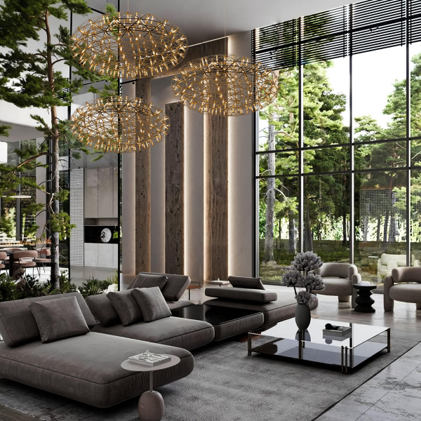 9027-75 Gold Подвесной светильник LOFT IT Raimond, изображение 5