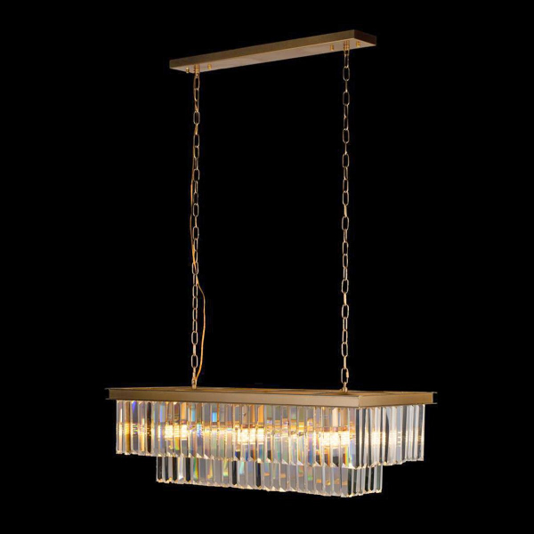 10019/800R Подвесная люстра LOFT IT Prism Clear, изображение 5