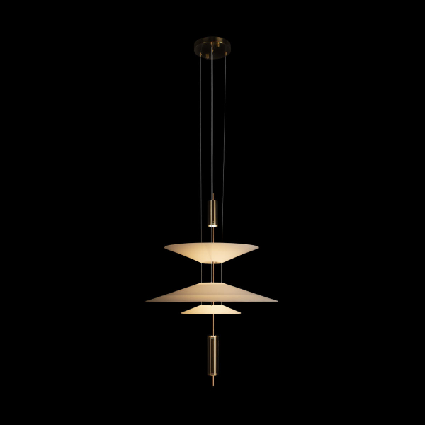 10244/B Brass Подвесной светильник LOFT IT Skylar, изображение 2