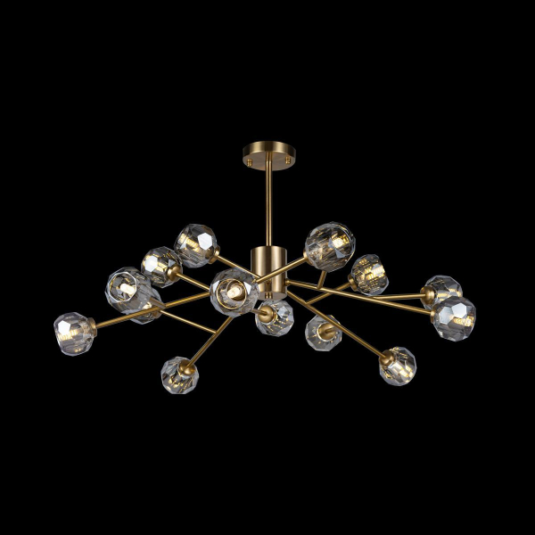 10021/15 Люстра на штанге LOFT IT Orion Smoky, изображение 2