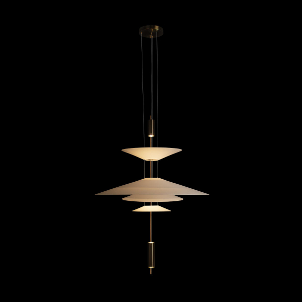 10244/C Brass Подвесной светильник LOFT IT Skylar, изображение 2