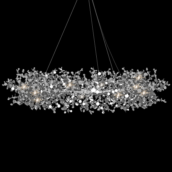 10101/1000 Chrome Подвесная люстра LOFT IT Spark, изображение 4