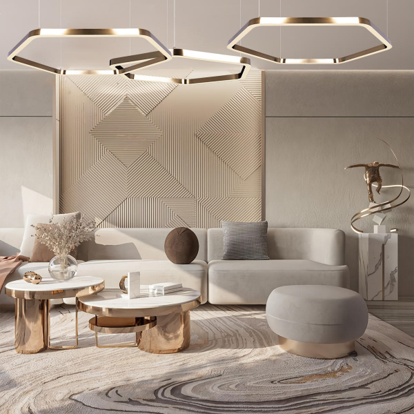 10243XL Gold Подвесной светильник LOFT IT Titanium, изображение 6