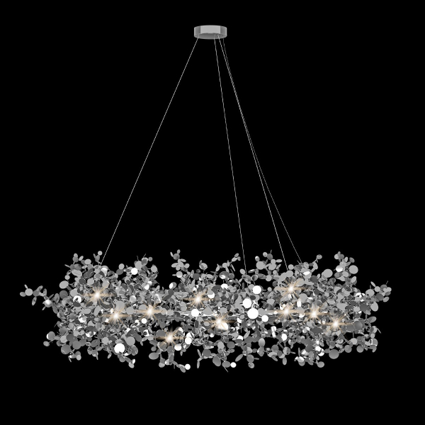 10101/800 Chrome Подвесная люстра LOFT IT Spark, изображение 2