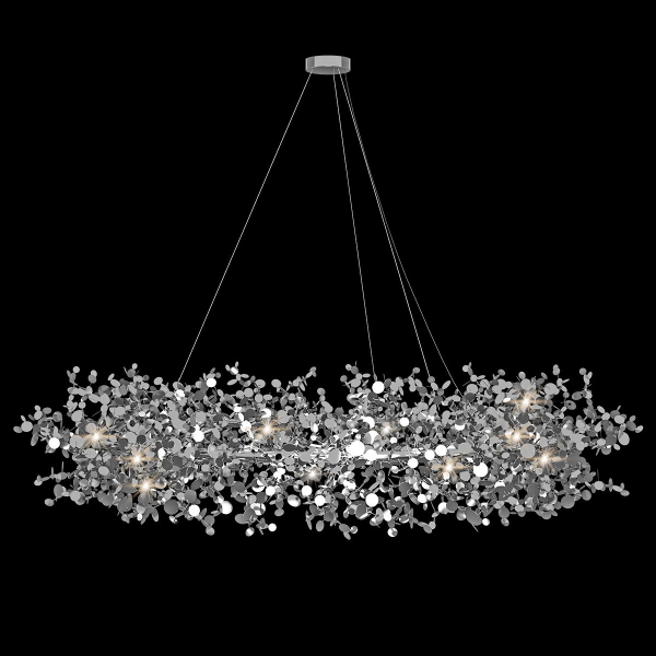 10101/1000 Chrome Подвесная люстра LOFT IT Spark, изображение 2