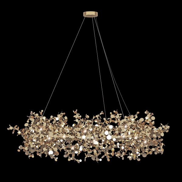 10101/800 Gold Подвесная люстра LOFT IT Spark, изображение 2