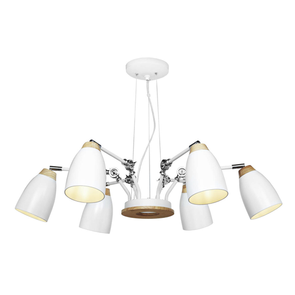 LOFT4402/6WH Подвесная люстра LOFT IT Watchman, изображение 2