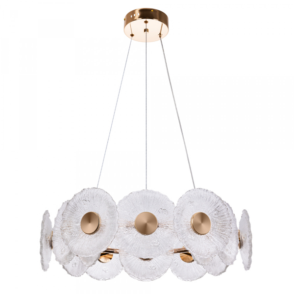 Люстра A2097LM-90GO 60*60*120cm Led 96W 3000-4000-5000K