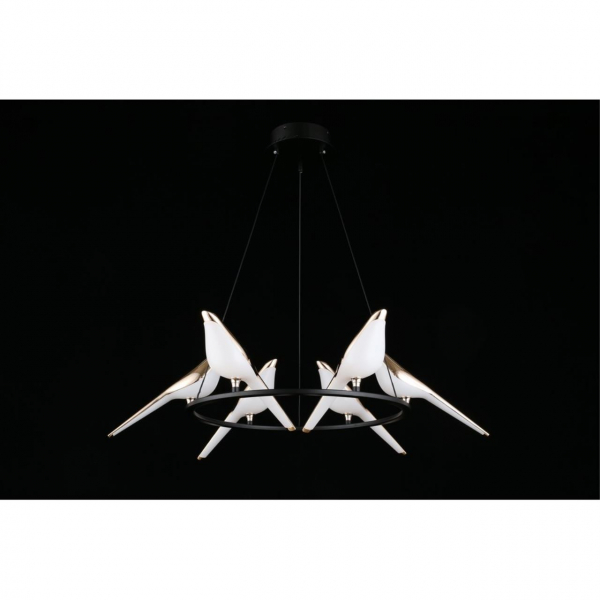 Люстра APL.822.03.60 ASTOR черн/зол LED 60W 3000K, изображение 11