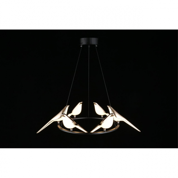 Люстра APL.822.03.60 ASTOR черн/зол LED 60W 3000K, изображение 10
