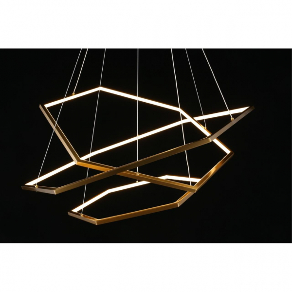 Люстра APL.021.03.136 POLUNIA бронза LED D100cm 136W 3000K, изображение 12
