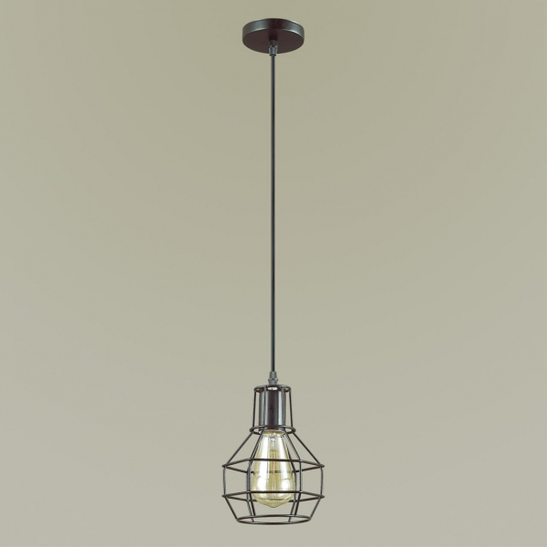 3637/1 LOFTI LN18 000 черный Подвес E27 60W 220V HARALD, изображение 2