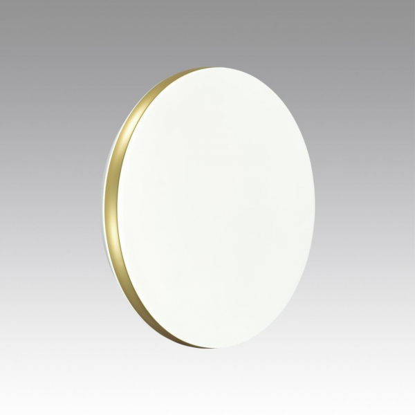 7626/EL PALE SN 037 Светильник пластик/белый/золотистый LED 72Вт с ДУ 3000-6300К D500 IP43 пульт ДУ RINGO, изображение 3
