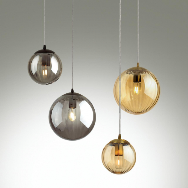 4758/1 PENDANT ODL21 353 янтарный/бронзовый Подвес E27 60W KATA, изображение 3