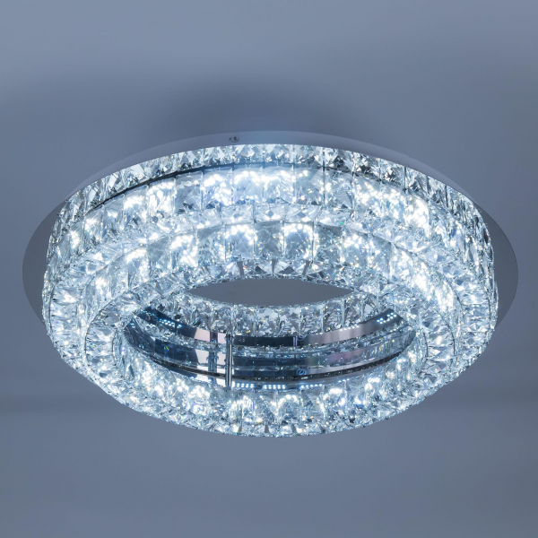 Eletto Olimpia EL330C80.1 LED Люстра хрустальная с пультом Хром, изображение 6