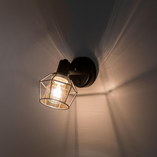 Citilux Таверна CL542511 Спот поворотный с выключателем Чёрный, изображение 4