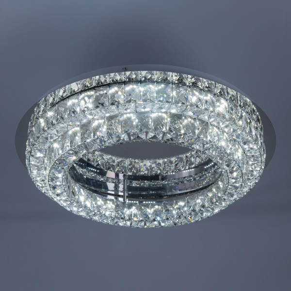 Eletto Olimpia EL330C80.1 LED Люстра хрустальная с пультом Хром, изображение 2