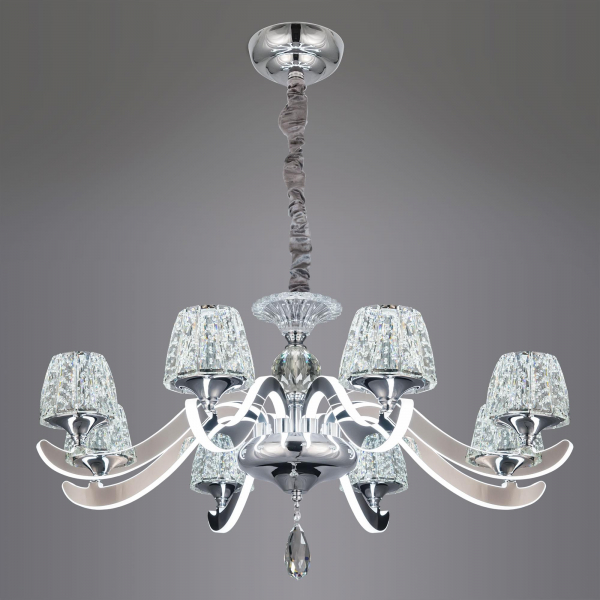 Eletto Montserrat EL338P08 LED Люстра хрустальная с пультом, изображение 2