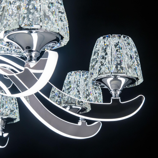 Eletto Montserrat EL338P12 LED Люстра хрустальная с пультом, изображение 3