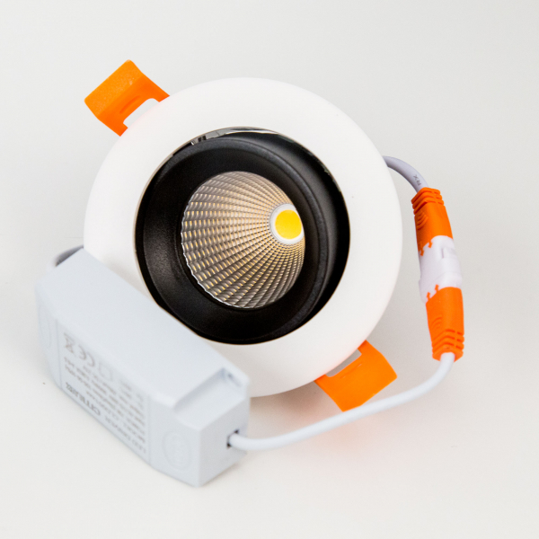 Citilux Альфа CLD001NW4 LED Встраиваемый светильник Белый Чёрный, изображение 2