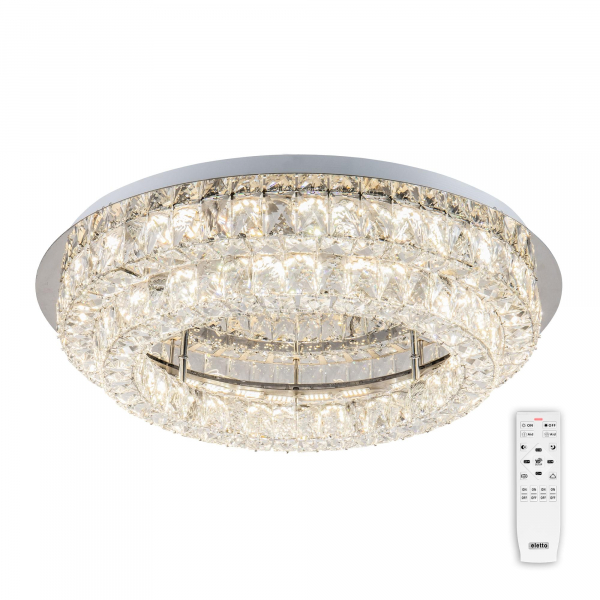 Eletto Olimpia EL330C80.1 LED Люстра хрустальная с пультом Хром, изображение 12