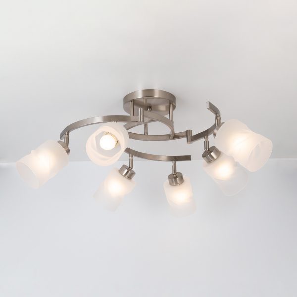 Citilux Астро CL125162 Люстра поворотная Матовый Хром, изображение 2