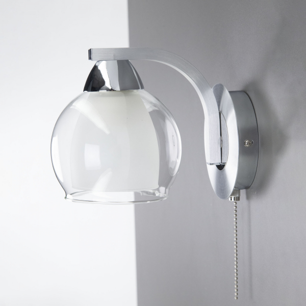 Citilux Кристи CL152317 Бра с выключателем Алюминий Хром, изображение 6