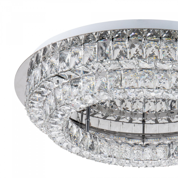 Eletto Olimpia EL330C80.1 LED Люстра хрустальная с пультом Хром, изображение 4