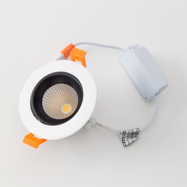 Citilux Альфа CLD001NW4 LED Встраиваемый светильник Белый Чёрный, изображение 3