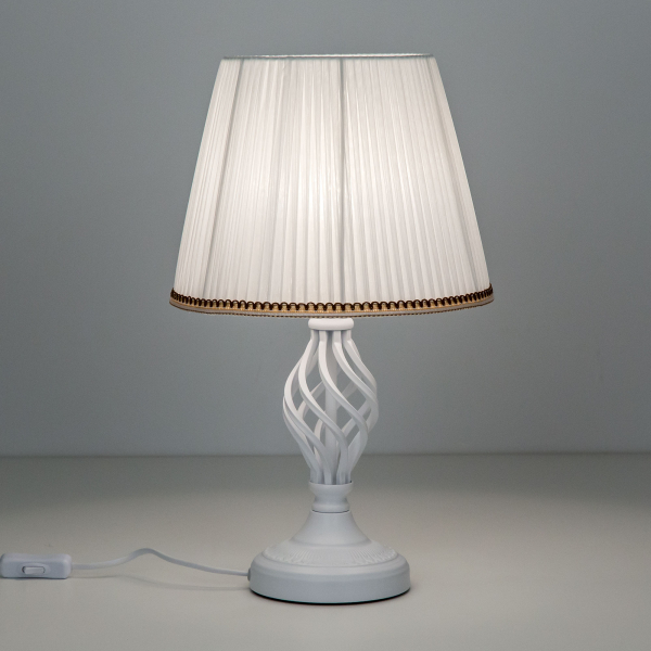 Citilux Вена CL402800 Настольная лампа с абажуром Белая, изображение 2