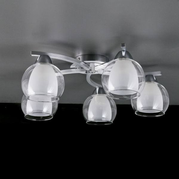 Citilux Кристи CL152157 Люстра потолочная Алюминий Хром, изображение 10
