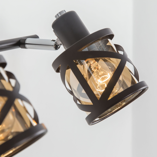 Citilux Гессен CL536635 Спот поворотный с выключателем Венге, изображение 7