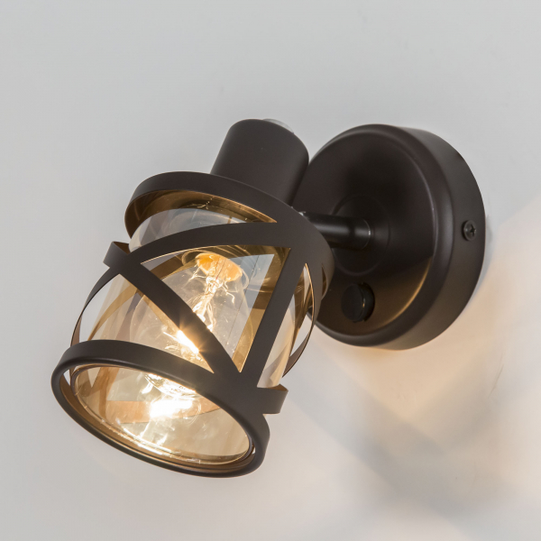 Citilux Гессен CL536615 Спот поворотный с выключателем Венге, изображение 4