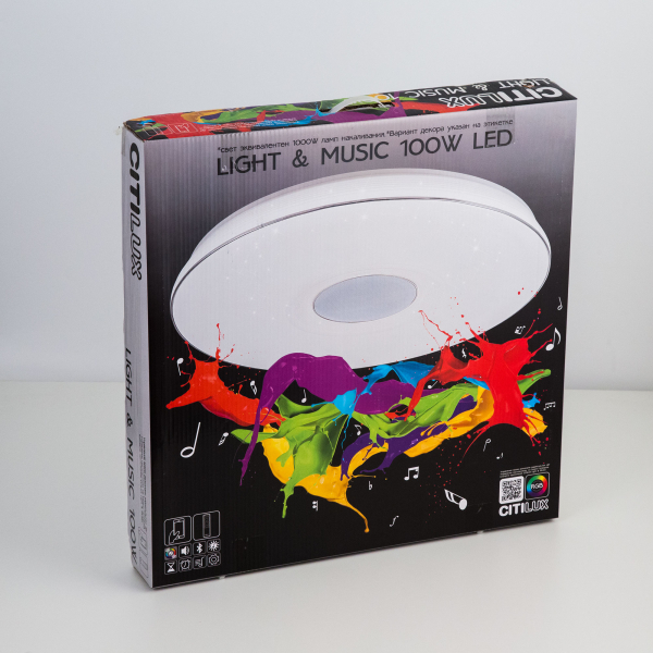 Citilux Light & Music CL703M101 Люстра музыкальная с пультом, изображение 12