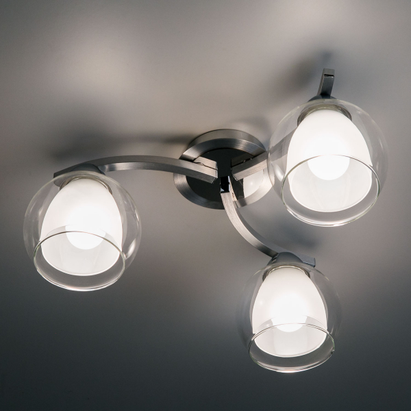 Citilux Кристи CL152137 Люстра потолочная Алюминий Хром, изображение 4