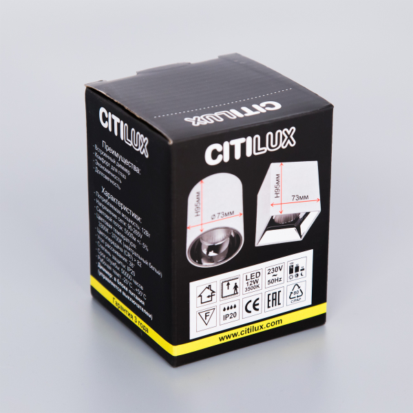 Citilux Старк CL7440200 LED Светильник накладной Белый, изображение 9