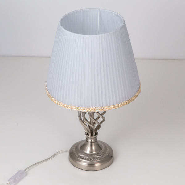 Citilux Вена CL402811 Настольная лампа с абажуром Хром, изображение 13