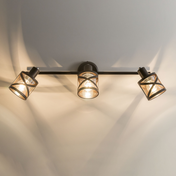 Citilux Гессен CL536635 Спот поворотный с выключателем Венге, изображение 3