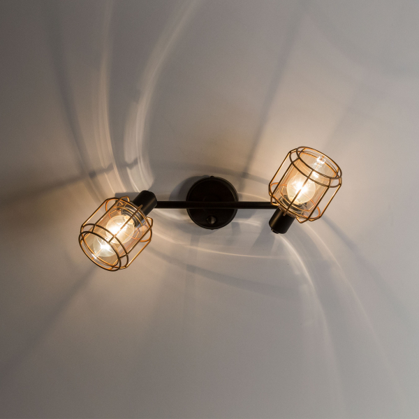 Citilux Таверна CL542622 Спот поворотный с выключателем Чёрный, изображение 4