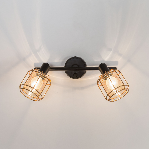 Citilux Таверна CL542622 Спот поворотный с выключателем Чёрный, изображение 3