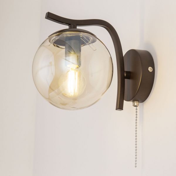 Citilux Бриз CL106415 Бра с выключателем Венге, изображение 3