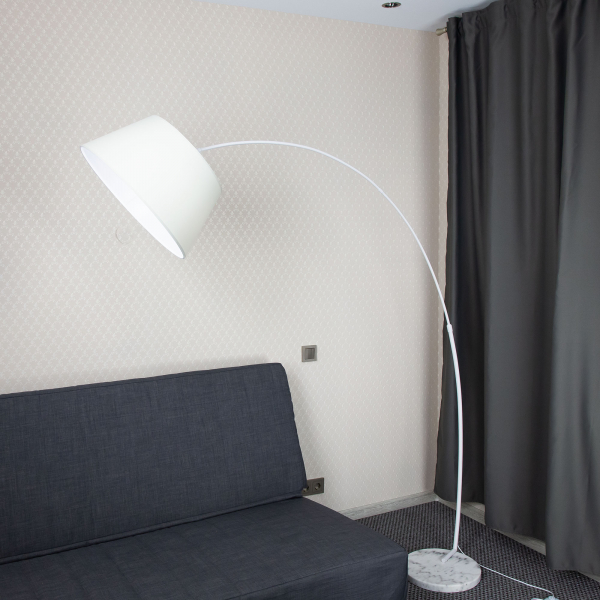 Citilux Арчи CL807010 Торшер с абажуром Белый, изображение 7