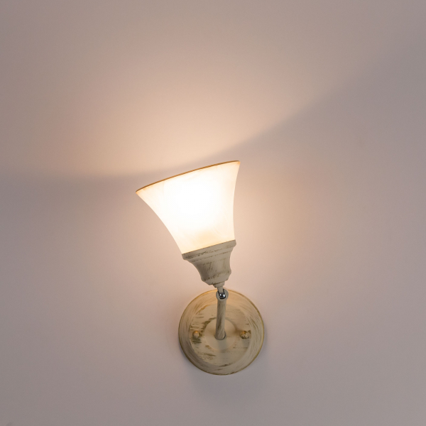 Citilux Прованс CL511514 Спот поворотный Белый с патиной, изображение 10