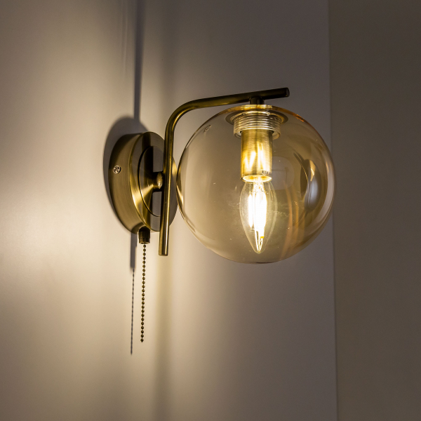 Citilux Томми CL102313 Бра с выключателем Бронза, изображение 6