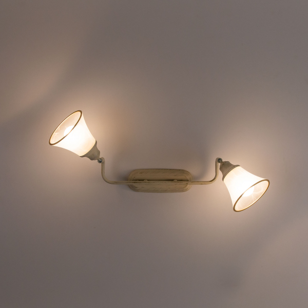 Citilux Прованс CL511524 Спот поворотный Белый с патиной, изображение 5