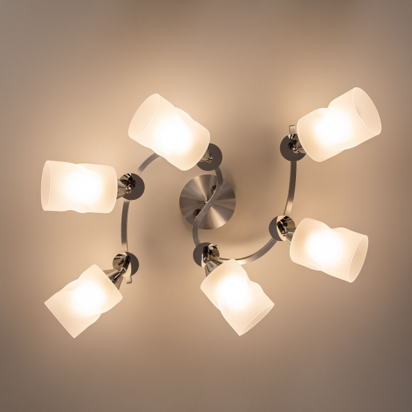 Citilux Сиерра CL119260 Люстра с поворотными плафонами Алюминий, изображение 4