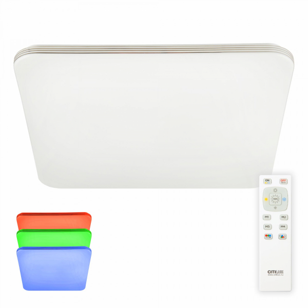 Citilux Симпла CL714K900G RGB Люстра светодиодная с пультом, изображение 19